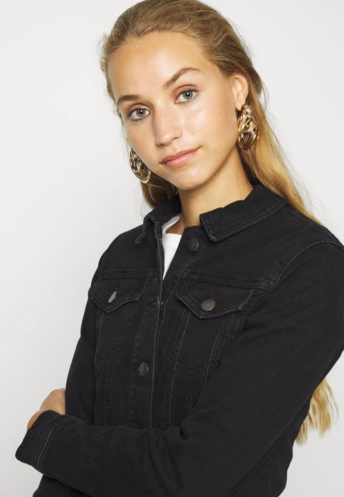 JDYNEWWINNER JACKET BOX - Veste En Jean - Black Denim 4 JDYNEWWINNER JACKET BOX - Veste En Jean - Black Denim – Image 4