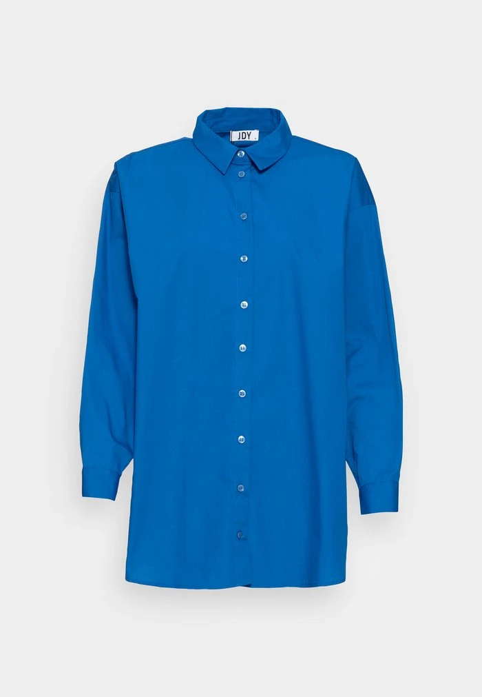 JDY MOLLY SOLID OVERSIZE SHIRT - Chemisier - Princess Blue 4 JDY MOLLY SOLID OVERSIZE SHIRT - Chemisier - Princess Blue – Image 4
