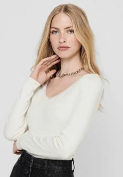 JDY T-shirt à Manches Longues - Cloud Dancer 9 JDY T-shirt à Manches Longues - Cloud Dancer -JDY Soldes Magasin 451ede9dabbe470e926c9f36195d7638