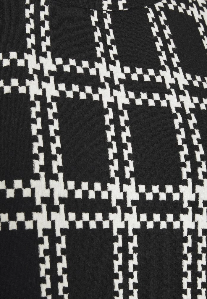 JDYDOVER CHECK DRESS - Robe En Jersey - Black/cloud Dancer 7 JDYDOVER CHECK DRESS - Robe En Jersey - Black/cloud Dancer – Image 7