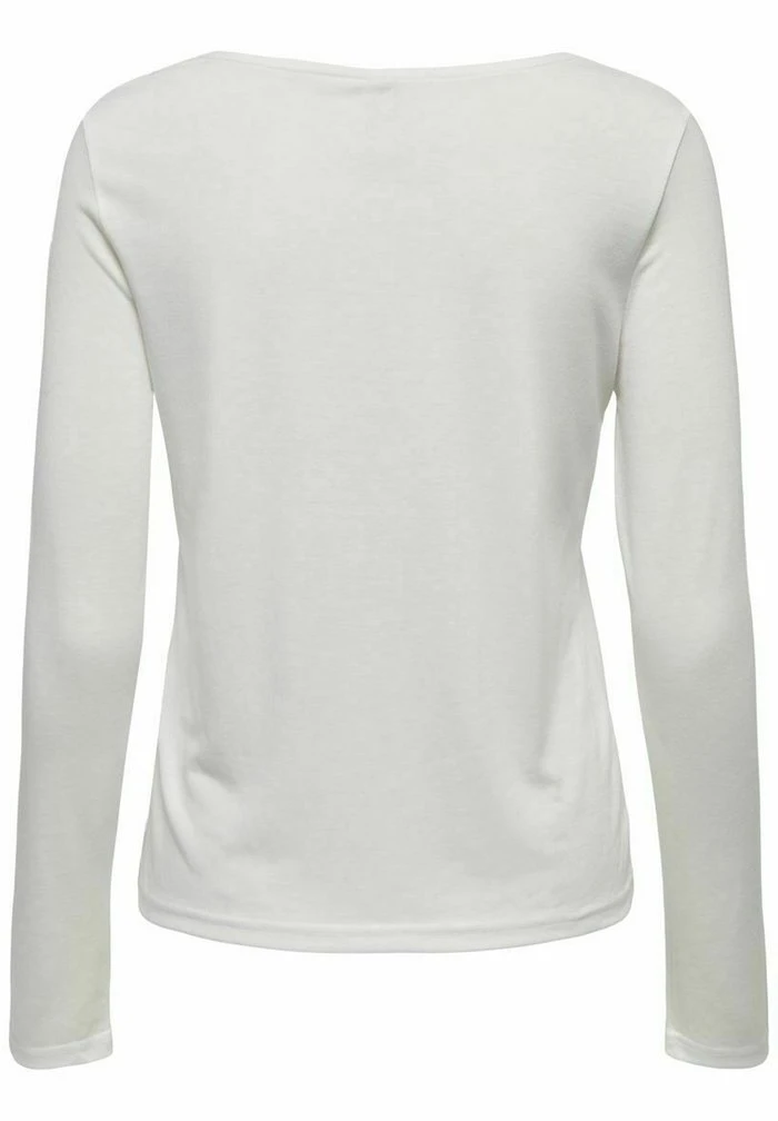 JDY T-shirt à Manches Longues - Cloud Dancer 7 JDY T-shirt à Manches Longues - Cloud Dancer – Image 7