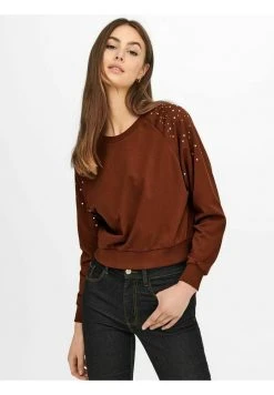 JDY Sweatshirt - Brown 10 JDY Sweatshirt - Brown -JDY Soldes Magasin 462de1fc7f68496fb08e4244974ab382
