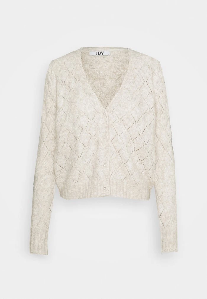 JDYAVIL SHORT CARDIGAN - Gilet - Chateau Gray 5 JDYAVIL SHORT CARDIGAN - Gilet - Chateau Gray – Image 5