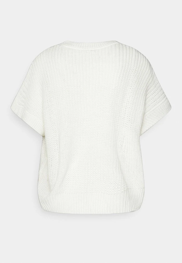 JDYJUSTY V NECK VEST - T-shirt Basique - Cloud Dancer 2 JDYJUSTY V NECK VEST - T-shirt Basique - Cloud Dancer – Image 2