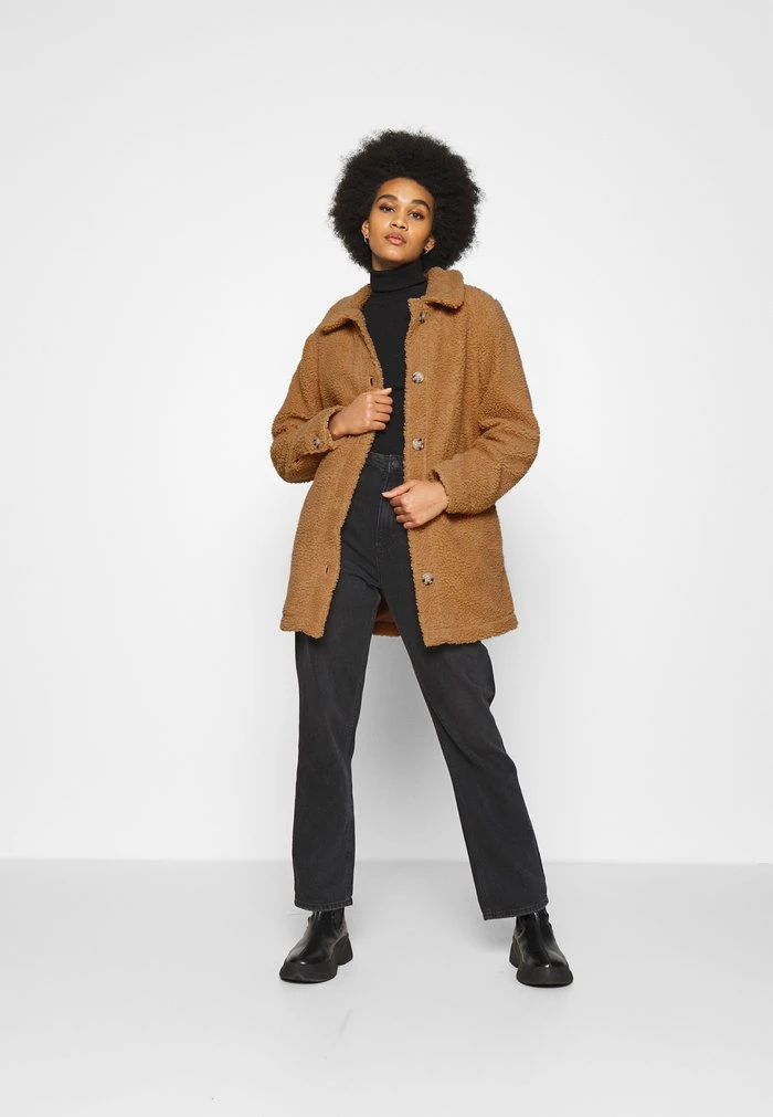 JDYSTELLA BELT JACKET - Manteau Classique - Apple Cinnamon 2 JDYSTELLA BELT JACKET - Manteau Classique - Apple Cinnamon – Image 2