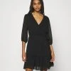 JDYEMILIA WRAP DRESS - Robe De Jour - Black