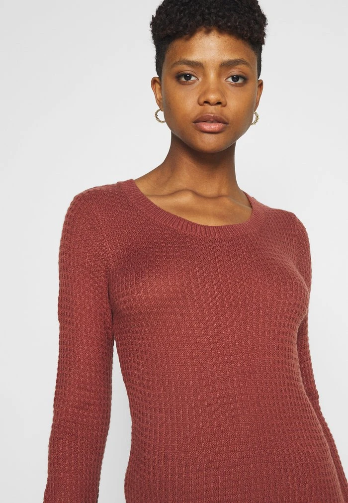 JDYALICE DRESS - Robe Pull - Dark Red 4 JDYALICE DRESS - Robe Pull - Dark Red – Image 4