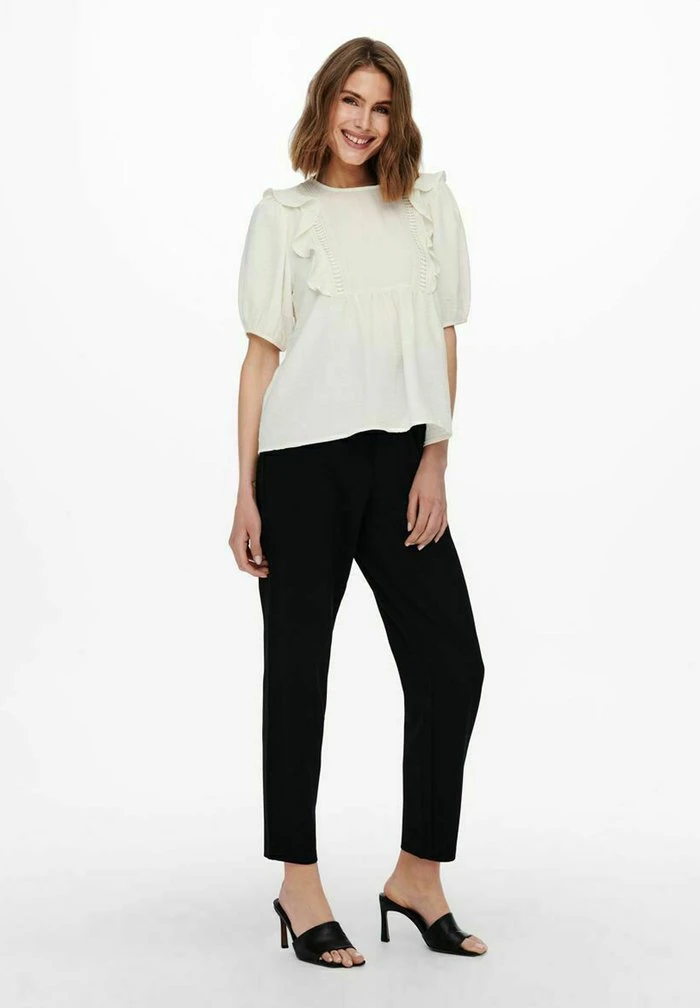 JDYLARA - Blouse - Cloud Dancer 2 JDYLARA - Blouse - Cloud Dancer – Image 2