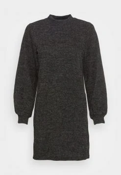 JDYEMMA NECK DRESS - Robe Pull - Dark Grey Melange -JDY Soldes Magasin 4c82505d7ea441c7ba6024702468cf85