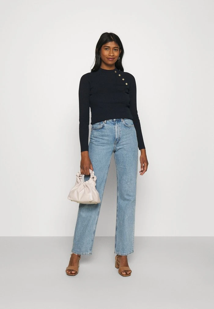 JDYPLUM BUTTON - Pullover - Sky Captain 2 JDYPLUM BUTTON - Pullover - Sky Captain – Image 2