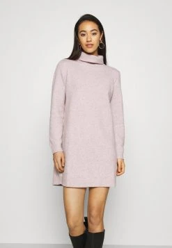 JDY BRILLIANT ROLLNECK - Robe Pull - Nostalgia Rose