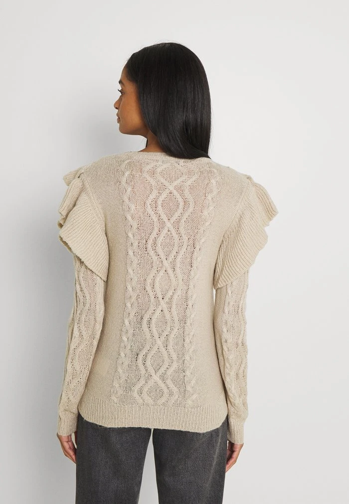 JDYFRANCE FRILL - Pullover - Chateau Gray 3 JDYFRANCE FRILL - Pullover - Chateau Gray – Image 3