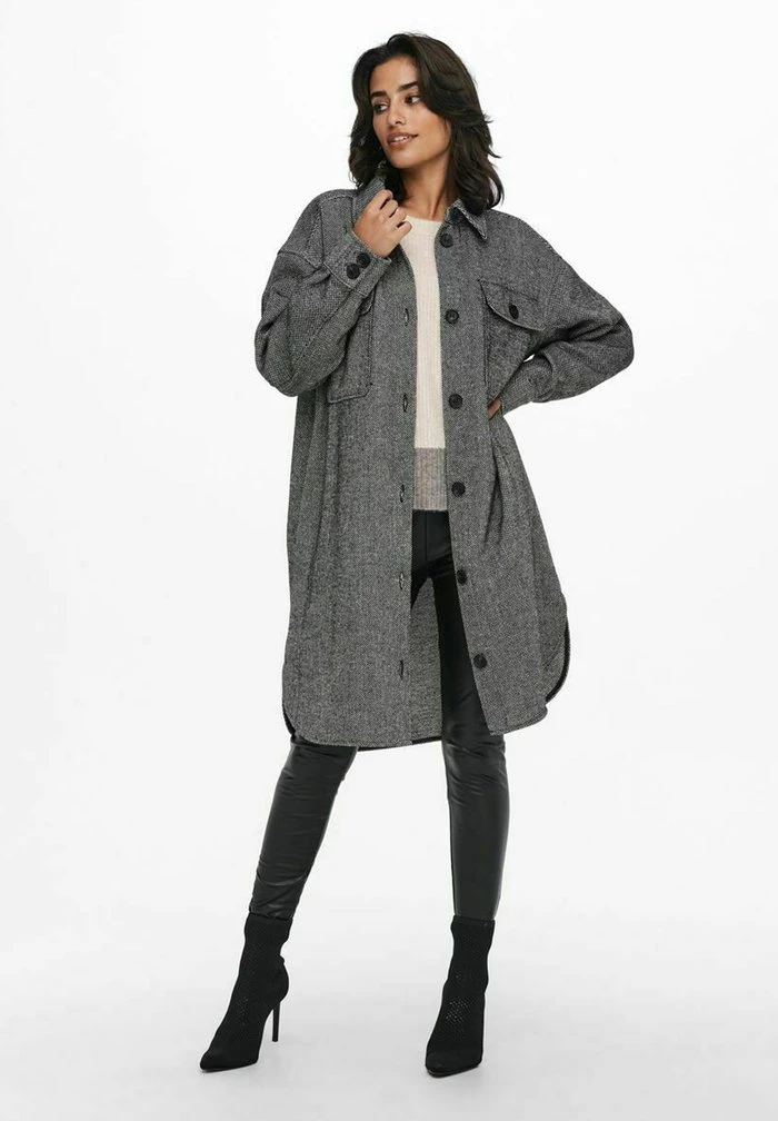 JDY Manteau Court - Black 2 JDY Manteau Court - Black – Image 2