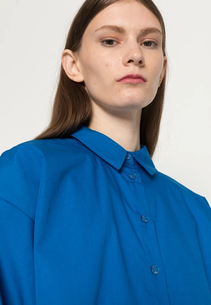 JDY MOLLY SOLID OVERSIZE SHIRT - Chemisier - Princess Blue 5 JDY MOLLY SOLID OVERSIZE SHIRT - Chemisier - Princess Blue – Image 5