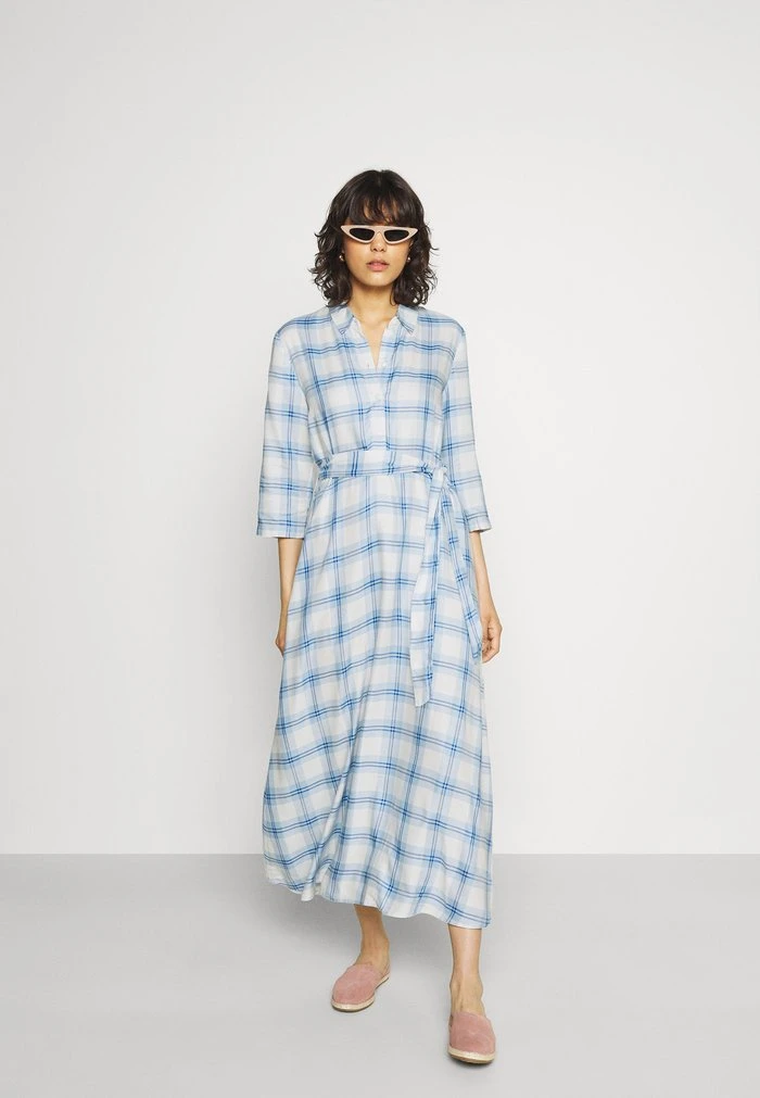 JDYSTAY MIDCALF DRESS - Robe Chemise - Cashmere Blue 2 JDYSTAY MIDCALF DRESS - Robe Chemise - Cashmere Blue – Image 2