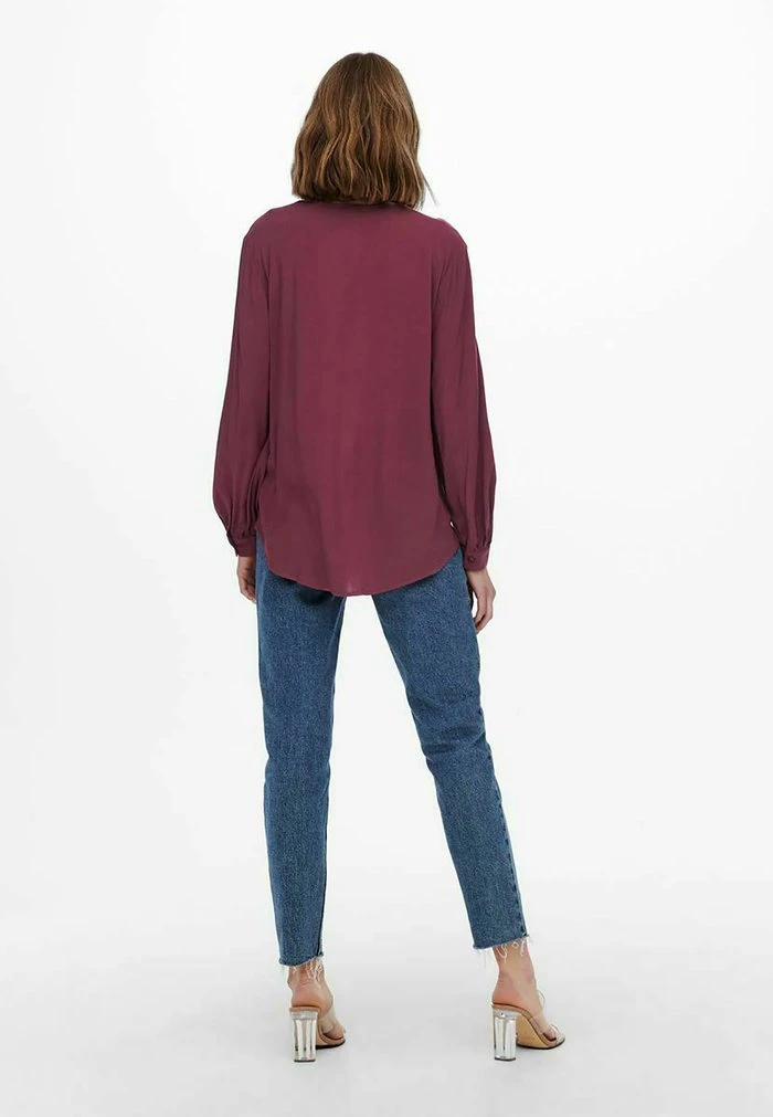 JDYAROS - Blouse - Windsor Wine 3 JDYAROS - Blouse - Windsor Wine – Image 3