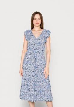 JDYSTARR LIFE FRILL MIDI DRESS - Robe De Jour - Blue Bonnet
