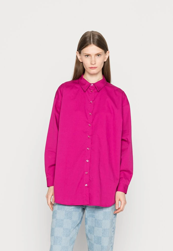 JDY MOLLY SOLID OVERSIZE SHIRT - Chemisier - Festival Fuchsia 1 JDY MOLLY SOLID OVERSIZE SHIRT - Chemisier - Festival Fuchsia
