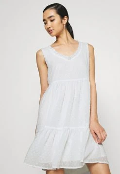 JDYNIKOLINE DRESS - Robe De Jour - Cloud Dancer -JDY Soldes Magasin 575476e987e34224b782b01c65f4fdca