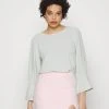 JDYLION ONECK - Blouse - Mineral Gray