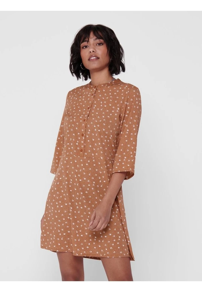 JDY Robe Chemise - Brown 1 JDY Robe Chemise - Brown