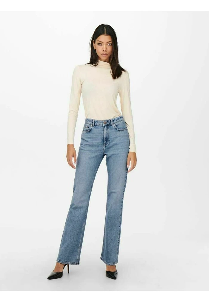 JDY Jean Flare - Medium Blue Denim 2 JDY Jean Flare - Medium Blue Denim – Image 2