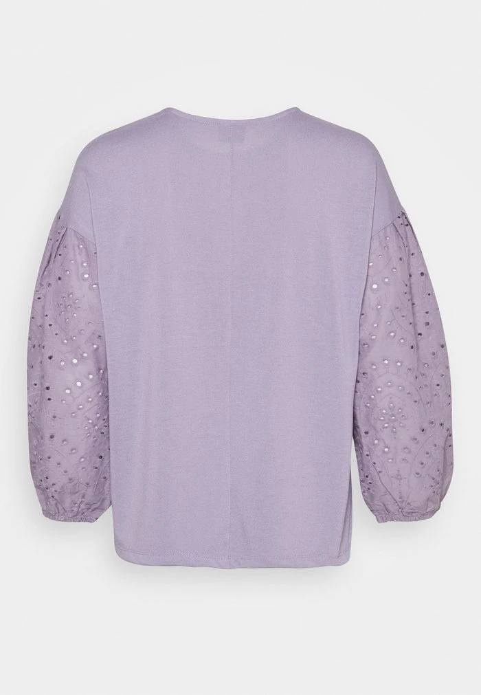 JDYSACRAMENTO - T-shirt à Manches Longues - Lavender Gray 2 JDYSACRAMENTO - T-shirt à Manches Longues - Lavender Gray – Image 2