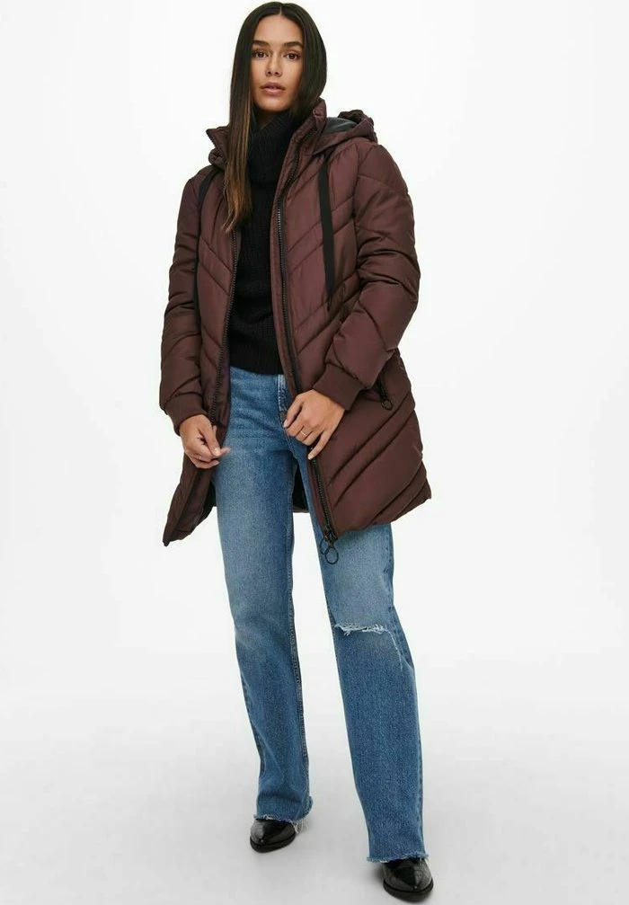 JDY Veste D'hiver - Bitter Chocolate 2 JDY Veste D'hiver - Bitter Chocolate – Image 2