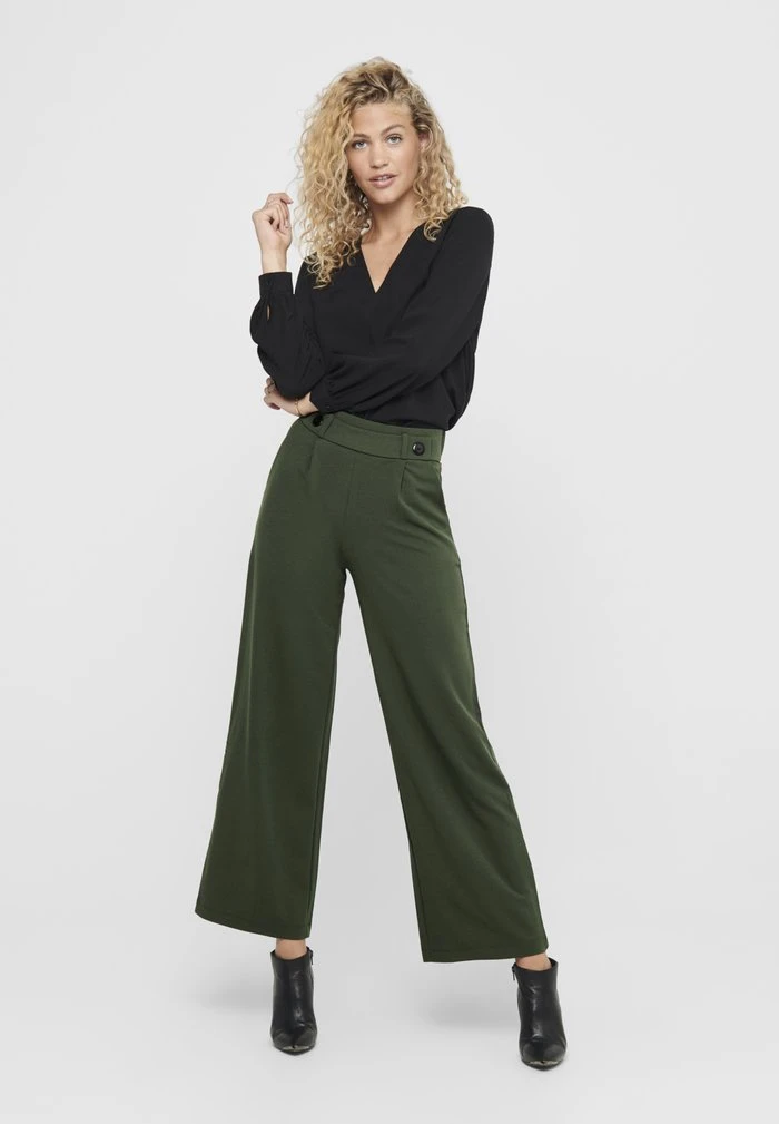 JDY Pantalon Classique - Forest Night 2 JDY Pantalon Classique - Forest Night – Image 2