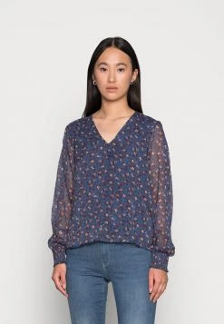 JDYOFELIA V NECK - Blouse - Mood Indigo