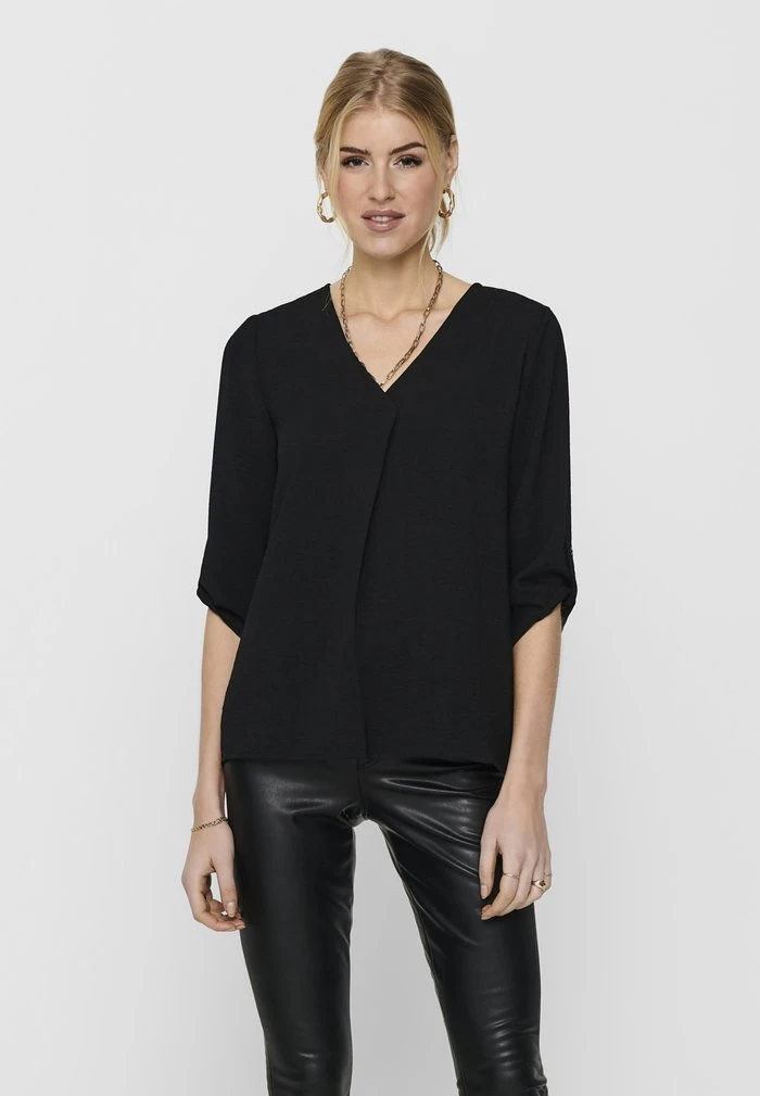 JDYDIVYA TOP - T-shirt Basique - Black 1 JDYDIVYA TOP - T-shirt Basique - Black