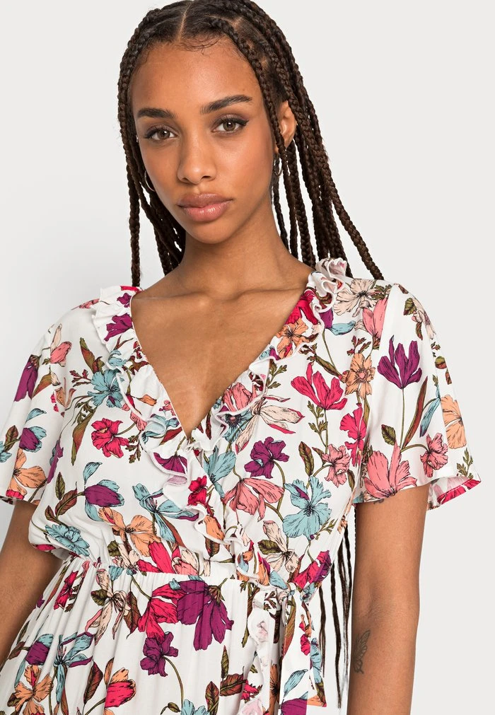 JDYSTARR LIFE WRAP DRESS - Robe De Jour - Cloud Dancer 5 JDYSTARR LIFE WRAP DRESS - Robe De Jour - Cloud Dancer – Image 5