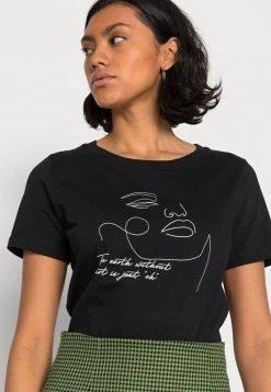 JDYFLORA - T-shirt Imprimé - Black 9 JDYFLORA - T-shirt Imprimé - Black -JDY Soldes Magasin 5e5b46101e9048618f9195ca63256a09