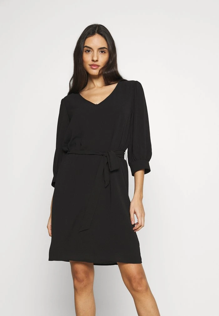 JDYAMANDA 3/4 DRESS - Robe De Jour - Black 1 JDYAMANDA 3/4 DRESS - Robe De Jour - Black