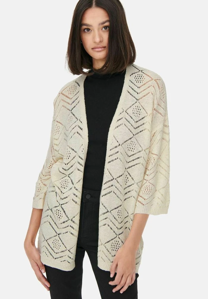 JDY 3/4-ARM - Gilet - Eggnog 4 JDY 3/4-ARM - Gilet - Eggnog – Image 4