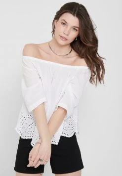 JDY Blouse - Cloud Dancer -JDY Soldes Magasin 6094ad464aa64ff1b94654bcbd7e5515