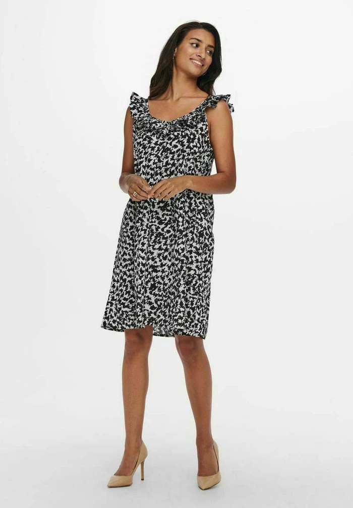 JDY Robe De Jour - Ecru 2 JDY Robe De Jour - Ecru – Image 2