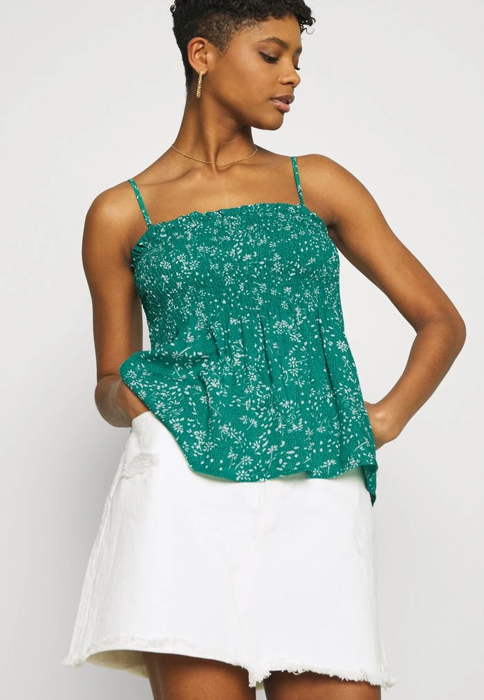 JDYSTARR LIFE STRAP SMOCK - Débardeur - Greenlake/cloud Dancer 5 JDYSTARR LIFE STRAP SMOCK - Débardeur - Greenlake/cloud Dancer – Image 5