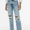 JDY LIFE HW - Jean Boyfriend - Light Blue Denim