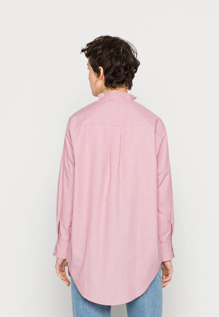 JDY BUBBLE LIFE FRILL LONG - Chemisier - Nostalgia Rose/cloud Dancer 3 JDY BUBBLE LIFE FRILL LONG - Chemisier - Nostalgia Rose/cloud Dancer – Image 3