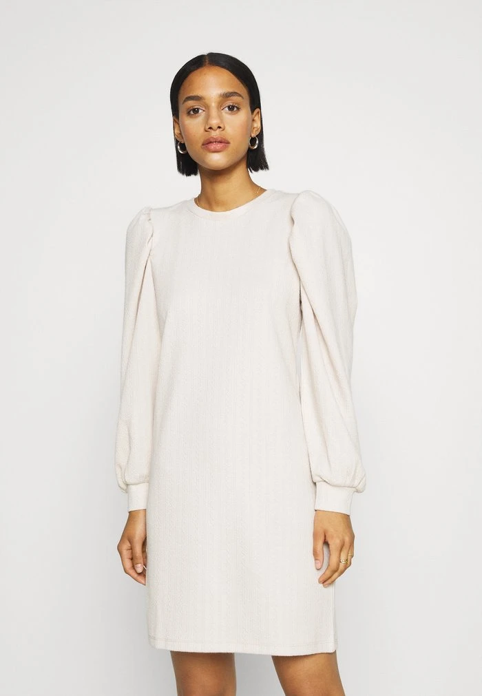 JDY Robe De Jour - Tapioca 1 JDY Robe De Jour - Tapioca