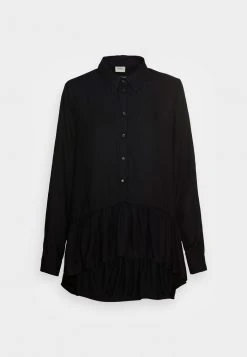 JDYSTAY HIGH LOW SOLID - Chemisier - Black -JDY Soldes Magasin 671b5a197fe24e57968c0551aab152b3