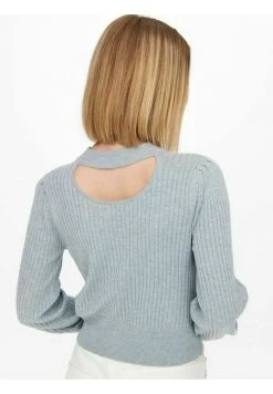 JDY DETAILREICHER - Pullover - Blue Fog -JDY Soldes Magasin 6855a6de1201422ba86f9be2d55e126c
