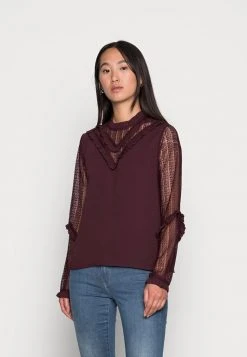 JDY LISA FRILL - Blouse - Winetasting