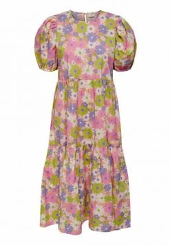 JDY Robe De Jour - Honey Gold Aop Flower -JDY Soldes Magasin 68da45ebae6a44b3a5ba913dbf32633a