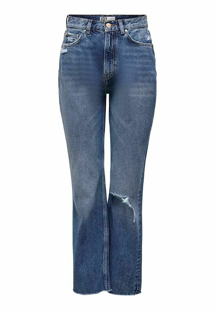 JDYDICHTE LIFE HW WIDE - Jean Boyfriend - Dark Blue Denim 6 JDYDICHTE LIFE HW WIDE - Jean Boyfriend - Dark Blue Denim – Image 6