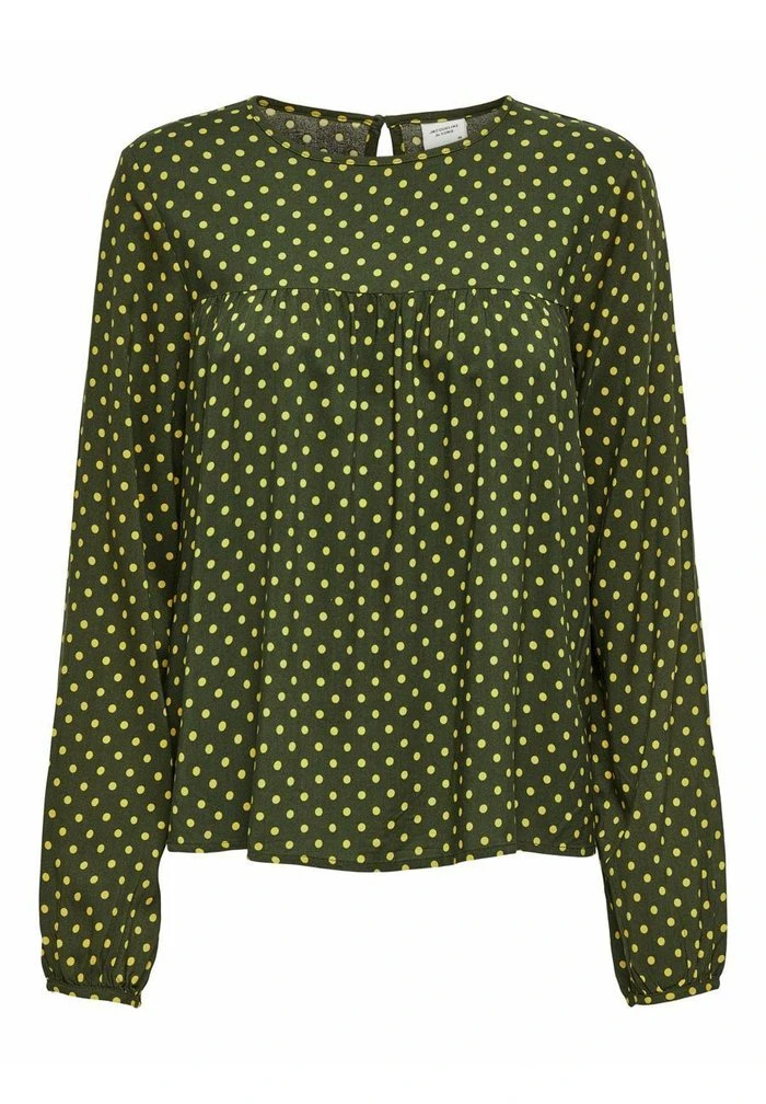 JDY GEPUNKTETES - T-shirt à Manches Longues - Forest Night 1 JDY GEPUNKTETES - T-shirt à Manches Longues - Forest Night