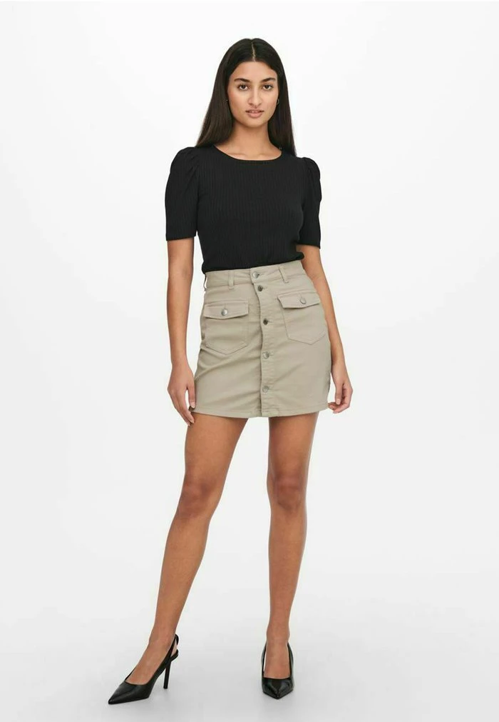 JDY DETAILREICHER BETONTER - Jupe En Jean - Chateau Gray 2 JDY DETAILREICHER BETONTER - Jupe En Jean - Chateau Gray – Image 2