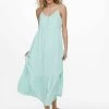 JDY Robe Longue - Pastel Turquoise