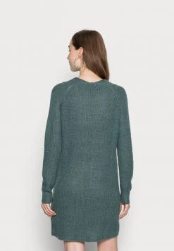 JDYWENDY V NECK DRESS - Robe Pull - Blue Grey -JDY Soldes Magasin 6adb1ac1de9c425997e16b4bb2a03abd